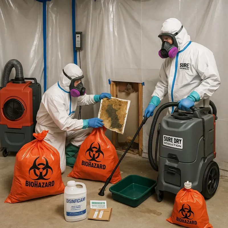 Contaminated Water Handling Protocols process in North DeLand, FL