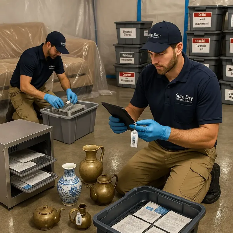 Content Protection and Restoration process in North DeLand, FL